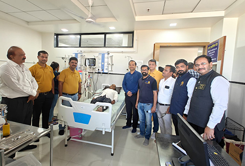 Rotary Club of Pimpri Charitable Trust - Promoting Medical Health- Dialysis Machine for Hospital for poor