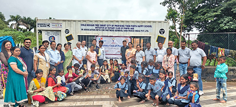 School for street Children with Rotary foundation Pimpri Pune